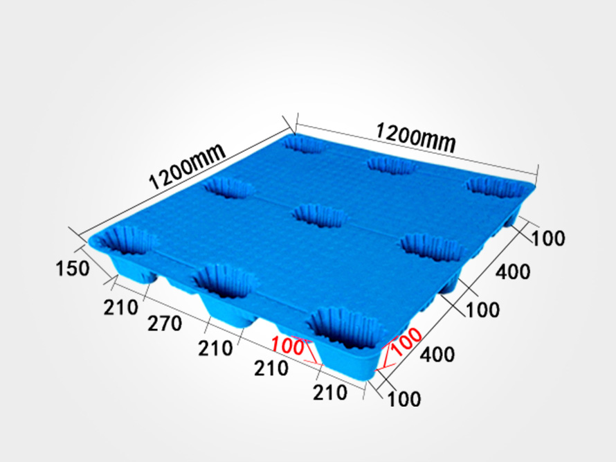 1212吹塑九（jiǔ）腳托盤（pán）