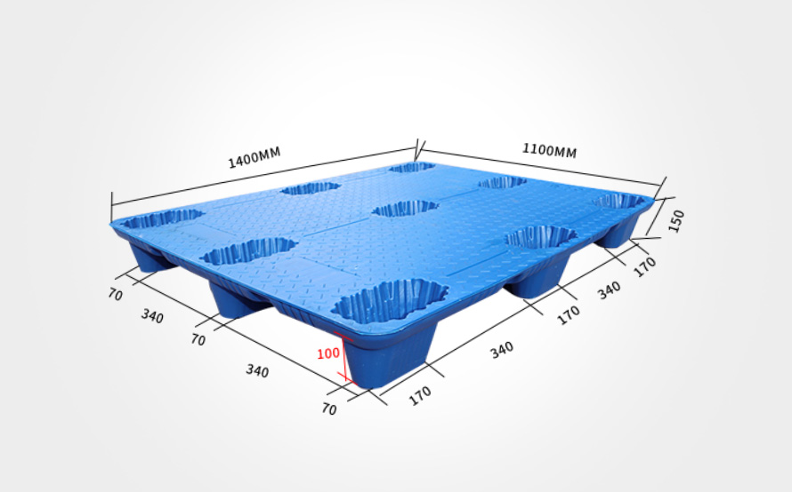 1411吹塑(sù)九腳托盤